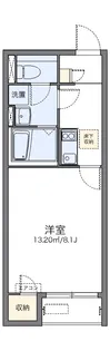 レオネクストやすらが丘Ⅰ【102号室】の間取り