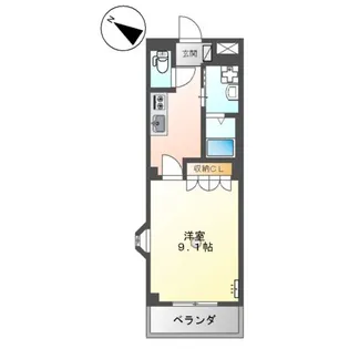 ガーベラ・テトラ【2階】の間取り