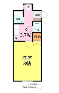 トワムールミカワ【4階】の間取り