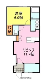 GRANDIR【1階】の間取り