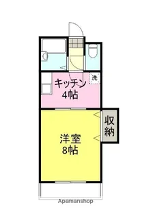 ウェルス武久N【6階】の間取り