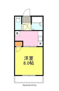 1Kの間取り画像