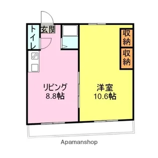 綾羅木FTビル【407号室】の間取り