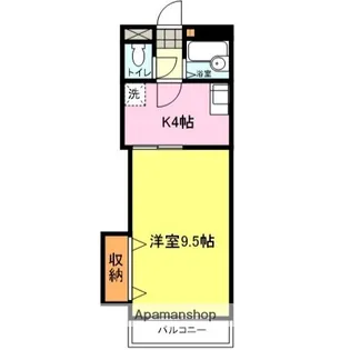 第2F1ビル【604.号室】の間取り
