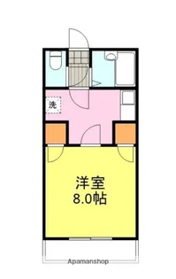 コルデソル下関【4階】の間取り