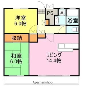 アメニティヒルズ【3階】の間取り