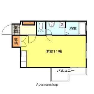 エトワール山の田【403号室】の間取り