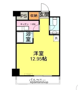 ハイクレスト山の田【509B号室】の間取り