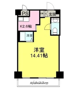 ハイクレスト山の田【6階】の間取り