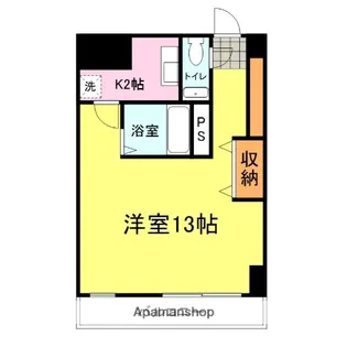 ハイクレスト山の田【6階】の間取り