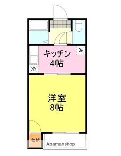 アモール新垢田Ⅱ【304号室】の間取り