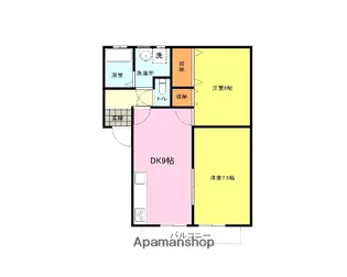 エリーゾの園【101号室】の間取り