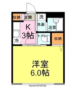 結楽舎【103号室】の間取り