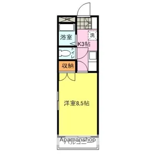 第5コタベハイム【105号室】の間取り