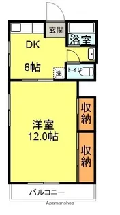 コーポ武久【2階】の間取り
