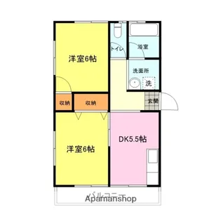 秀ハイツ【30号室】の間取り