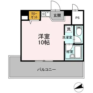 グレイスハイツ今浦【4階】の間取り