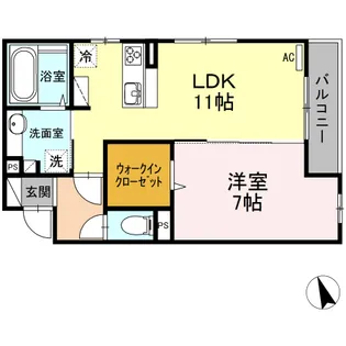 コンフォール コート【2階】の間取り