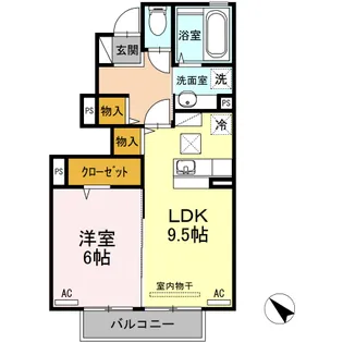 ドリームステージ【1階】の間取り