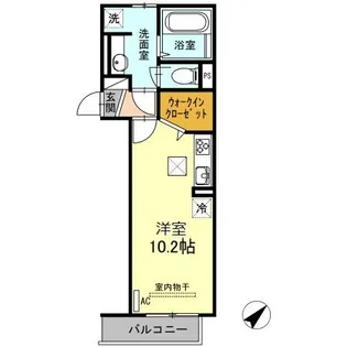 シャルマン彩Ⅱ【1階】の間取り