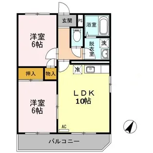 メゾン藤 壱番館【3階】の間取り