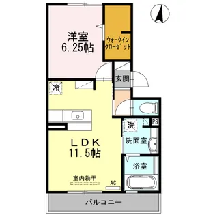 オッツ センチュリー【2階】の間取り