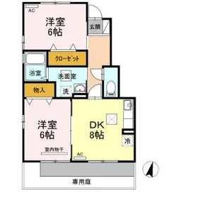 グランシャリオ【1階】の間取り