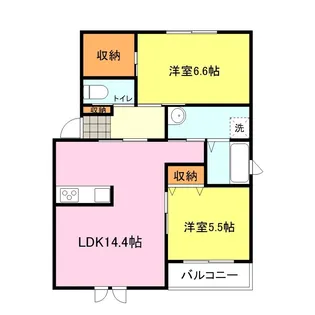 アリエッタ王司上町【2階】の間取り