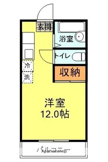 オレンジコーポ山本【302号室】の間取り