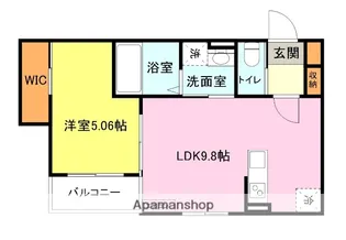 クルム綾羅木【2階】の間取り