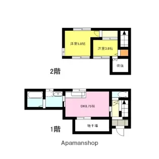 GGフルーツ【1階】の間取り