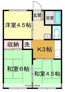 シティハイムグリンヒル【1階】の間取り