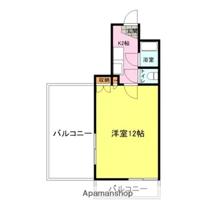 グランドヒルズF1【6階】の間取り