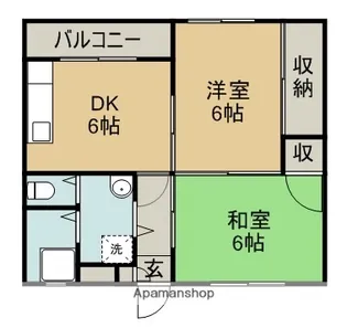 どりーむはいつ【305号室】の間取り