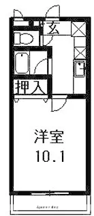 ププレ21【2階】の間取り