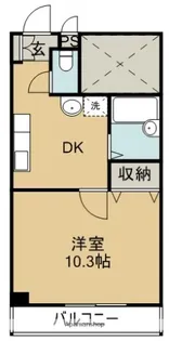 メゾン南昭和【502号室】の間取り