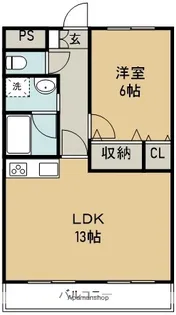 ダイアパレス新蔵【503号室】の間取り