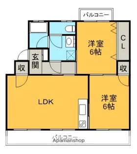 佐藤ハイツ【4階】の間取り
