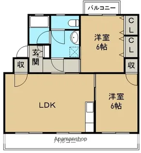 佐藤ハイツ【3階】の間取り