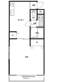 ルミナス原【2階】の間取り