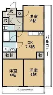 ガーデンヒルズ住吉Ⅰ【2階】の間取り