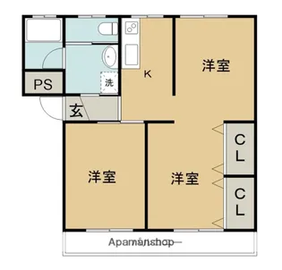 スターハイツ24【201号室】の間取り