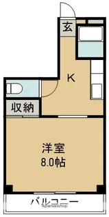 スターハイツ【207号室】の間取り
