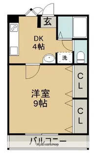 タイム8【202号室】の間取り
