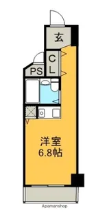 シティメゾンフェニックス住吉【302号室】の間取り