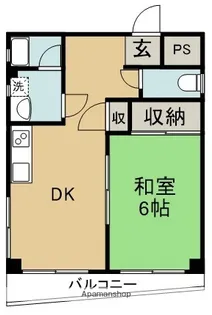 ハイツ水際公園【3階】の間取り