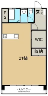 コーポ林第2【605号室】の間取り