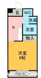 ハイムオアシス【303号室】の間取り