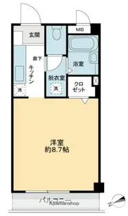 フィネス佐古【3階】の間取り