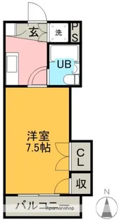 ヤングハイツ【3階】の間取り